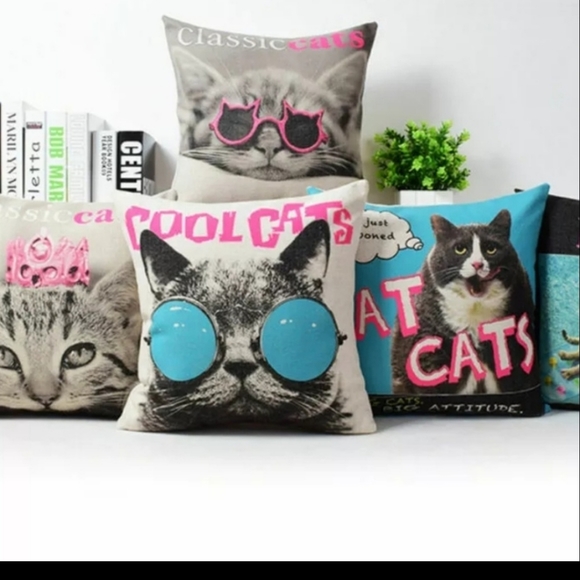 🐈Classic Cats Pillow Cushion Case 18" - Picture 6 of 6